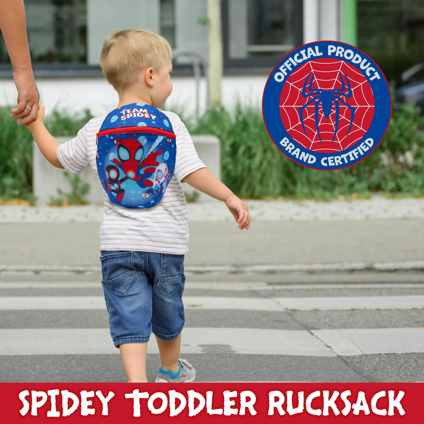 Marvel Spidey And His Amazing Friends Kids Backpack with Reins and Harness Toddler Bag Spiderman Ages 1-3 Years - My Little Legends