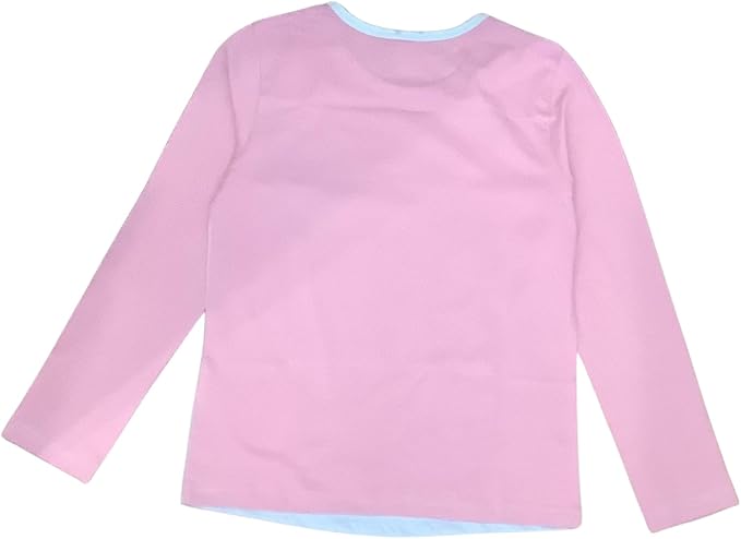 Disney Lilo & Stitch, Girls 2 Piece Pyjamas Set Featuring Stitch Don't Wake Me, I Bite, Pink, Age 5-12 Years - My Little Legends