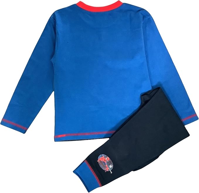 Marvel Spider-Man Boys Pyjamas Character Nightwear, Blue, Age 4-10 Years - My Little Legends