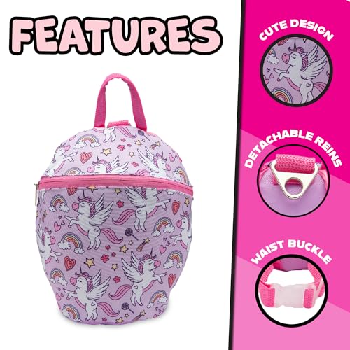 NorthSole Toddler Backpack with Safety Reins Nursery Bag Infants Mini Rucksack for Kids Child Harness 1-3 Years - My Little Legends