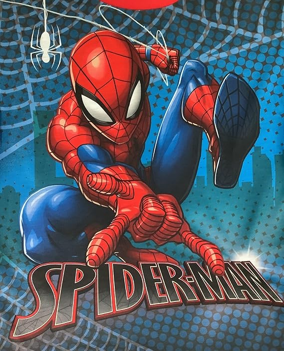 Marvel Spider-Man Boys Pyjamas Character Nightwear, Blue, Age 4-10 Years - My Little Legends