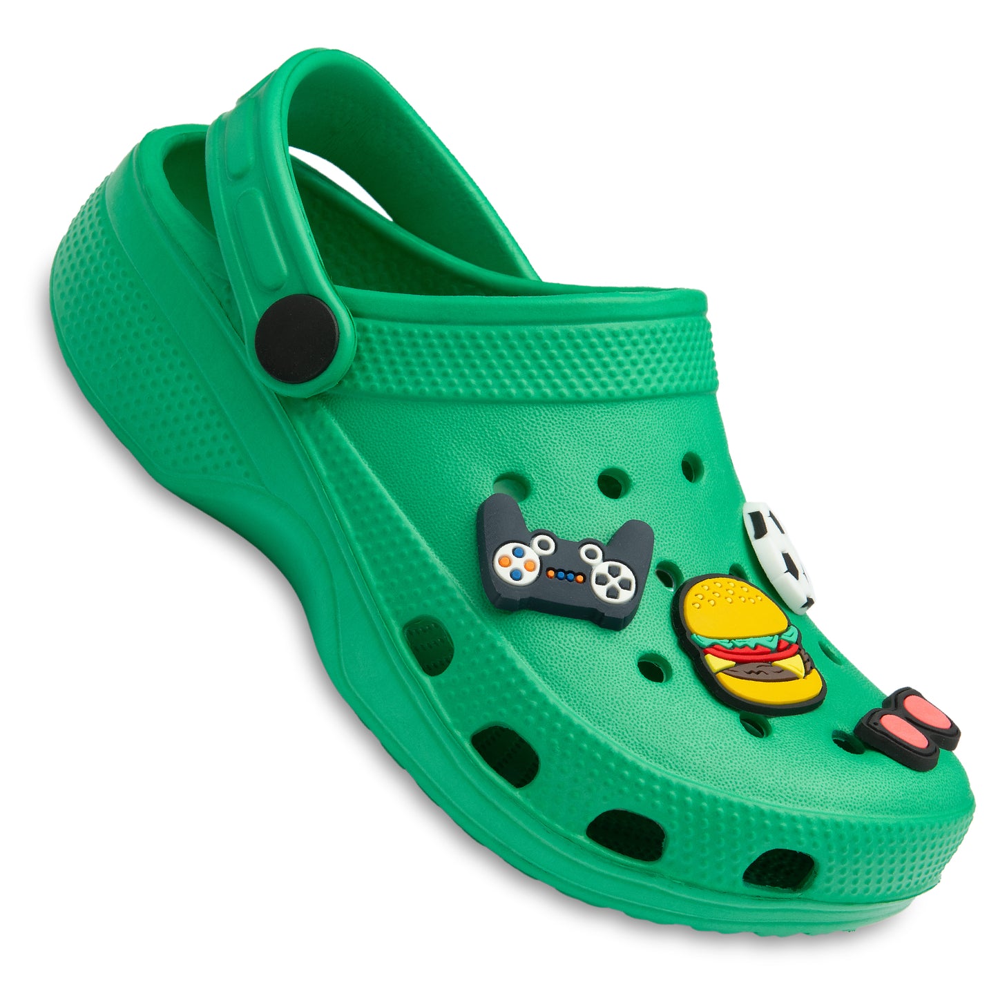 NorthSole Boys Clogs Childrens Sandals with Removable Charms Kids Beach Pool Shoes - My Little Legends