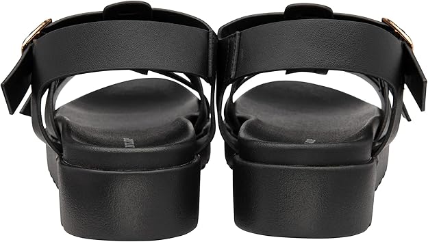 Dunlop Ladies Sandals Womens Gladiator Open Toe Chunky Sole Shoes Sizes 3-8 - My Little Legends