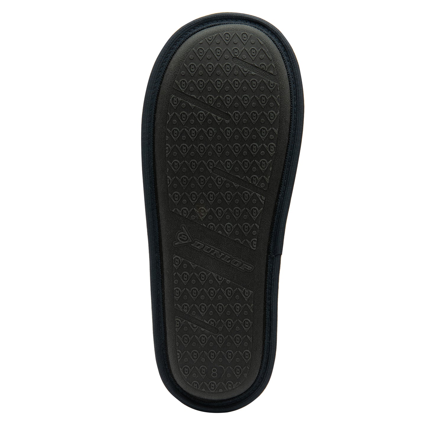 Dunlop Mens Slippers Slip On Felt Mule Comfy House Shoes Faux Fur Lined Memory Foam Sizes 7-12 - My Little Legends