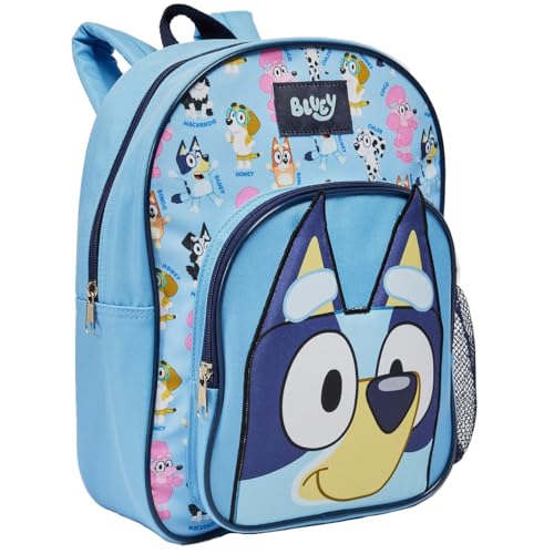 Bluey Backpack Kids School Bag Childrens Boys & Girls Nursery Rucksack - Blue - My Little Legends