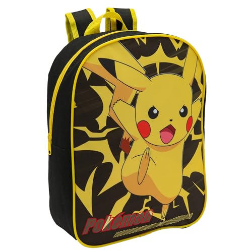 Pokemon Backpack Kids School Bag Boys Girls Nursery Rucksack Pikachu Pokeball - My Little Legends