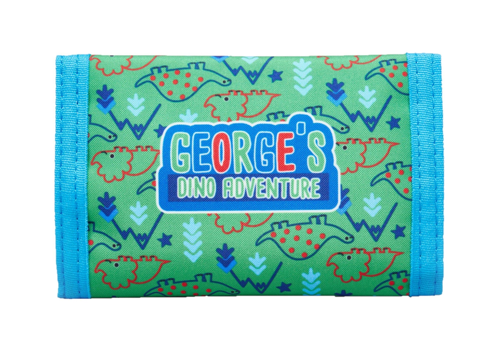 George Pig Children's Green Tri-Fold Wallet - My Little Legends