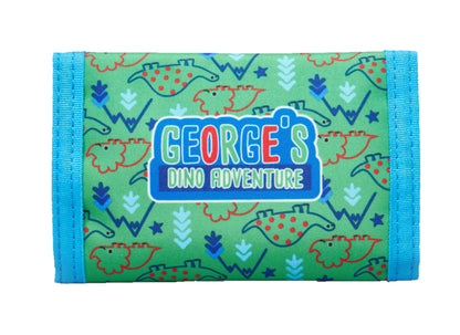 George Pig Children's Green Tri-Fold Wallet - My Little Legends