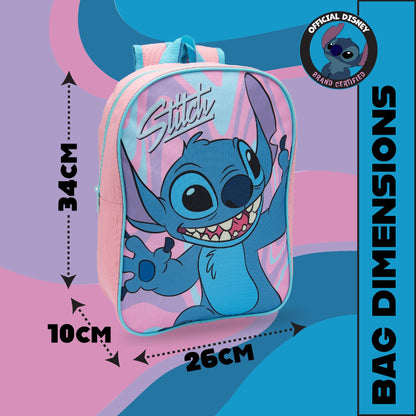 Disney Lilo & Stitch Girls Backpack Kids School Bag Childrens Rucksack - My Little Legends