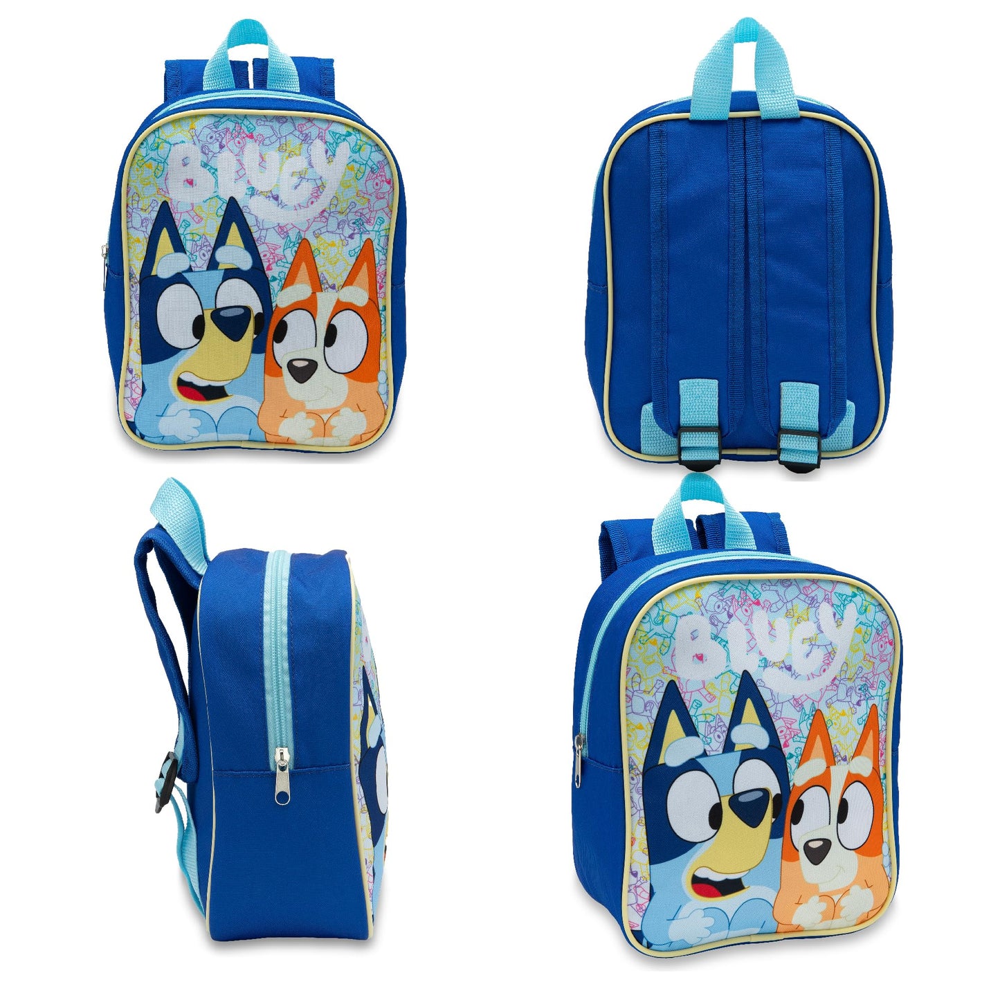 Bluey Kids Backpack Preschool Bag Toddlers Girls Boys Mini Nursery Rucksack - Ages 1-3 years - My Little Legends