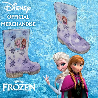 Disney Frozen Girls Wellies Elsa & Anna Kids Welly Childrens Wellington Boots - My Little Legends