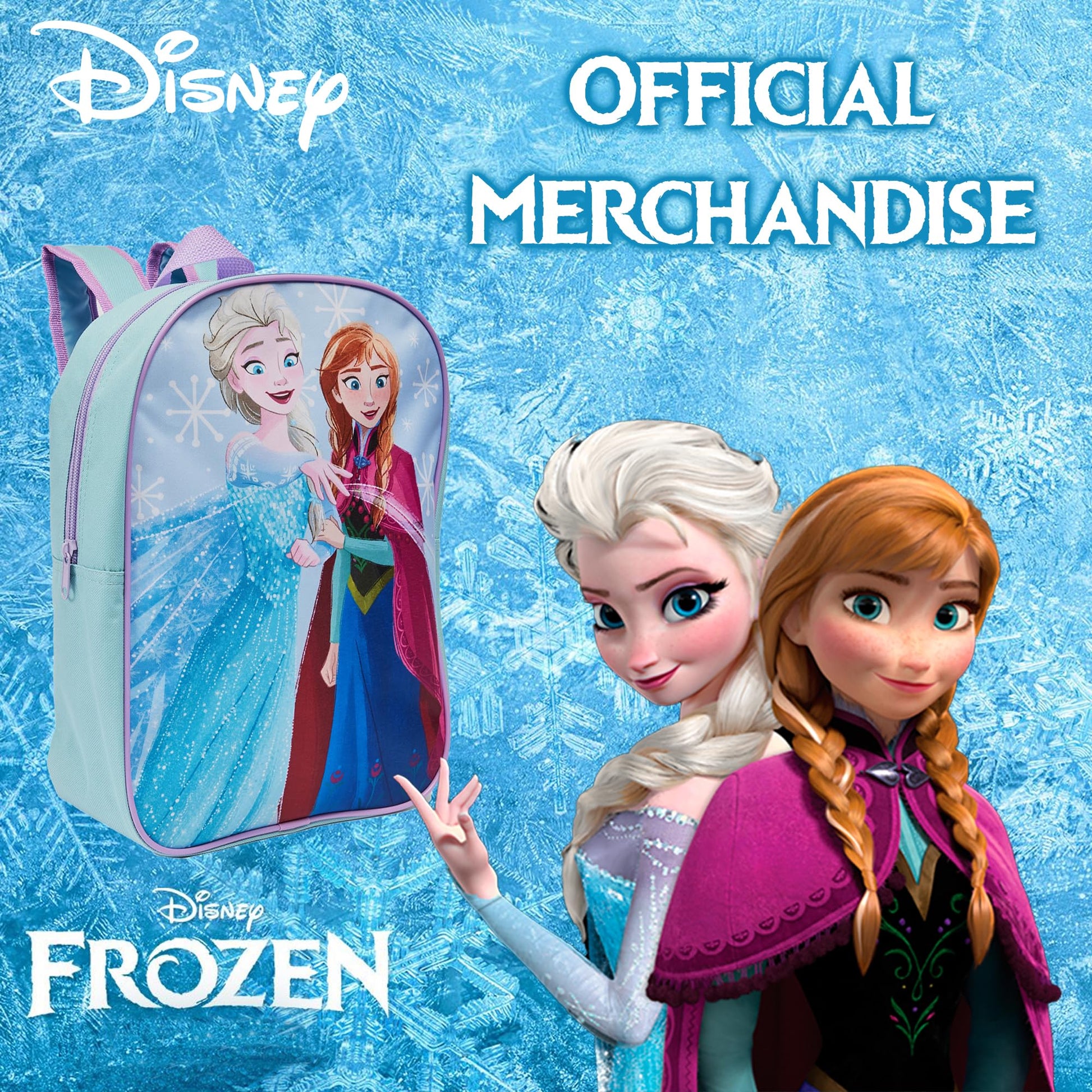Disney Frozen Elsa & Anna Kids Backpack Childrens School Rucksack Travel Bag Girls - My Little Legends