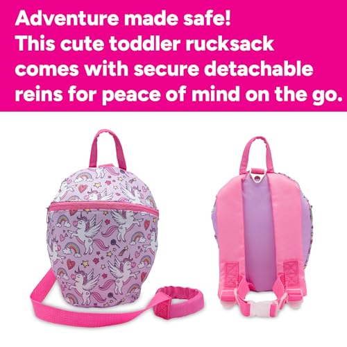 NorthSole Toddler Backpack with Safety Reins Nursery Bag Infants Mini Rucksack for Kids Child Harness 1-3 Years - My Little Legends