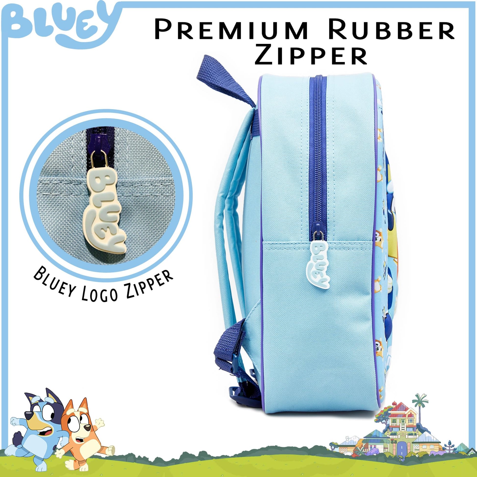 Bluey & Bingo Backpack Kids School Bag Childrens Nursery Travel Toys Rucksack for Boys & Girls - My Little Legends