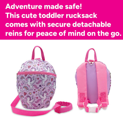 NorthSole Toddler Backpack with Safety Reins Nursery Bag Infants Mini Rucksack for Kids Child Harness 1-3 Years - My Little Legends