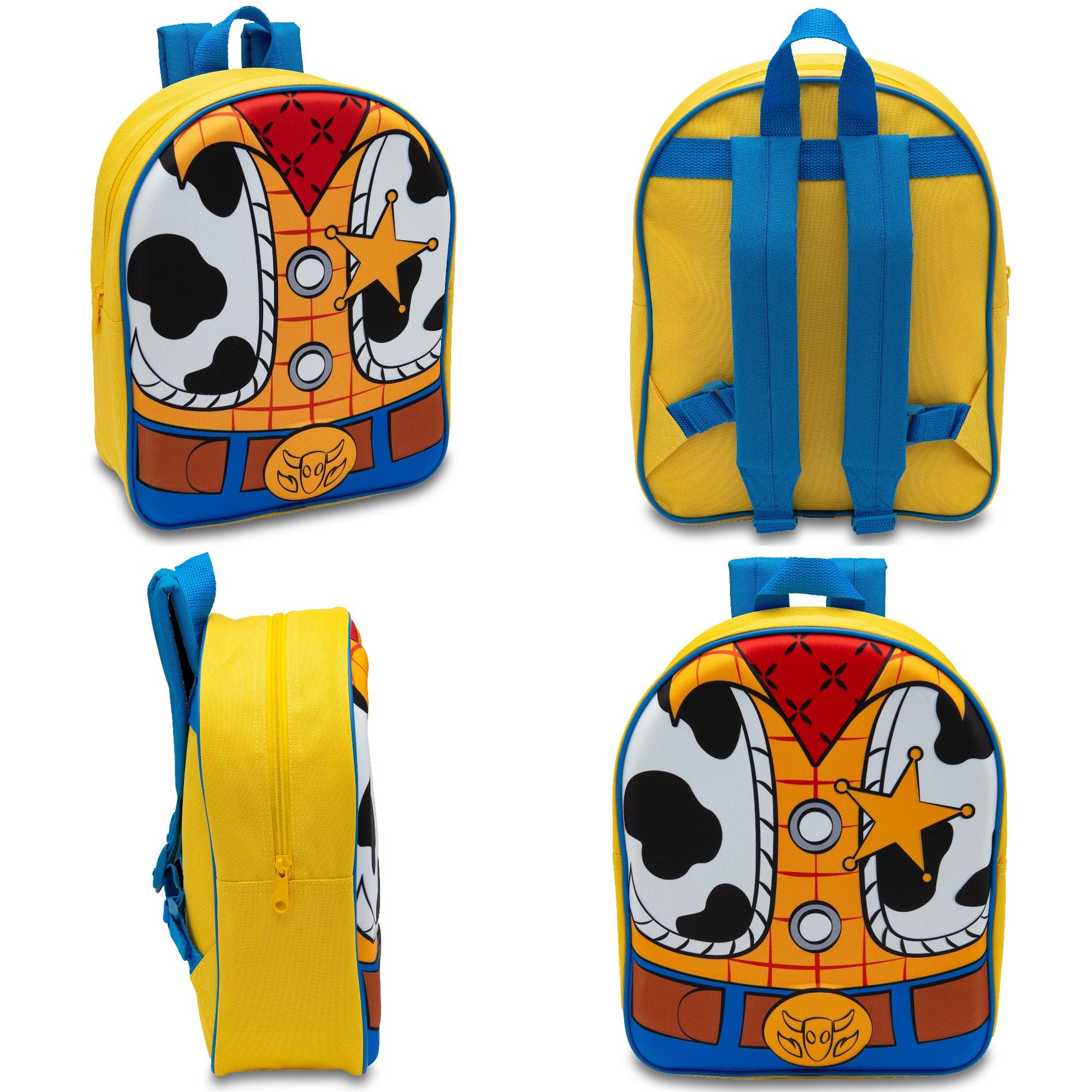 Disney Kids Backpack Toy Story Buzz Lightyear & Woody 3D Childrens School Bag Boys & Girls Rucksack - My Little Legends