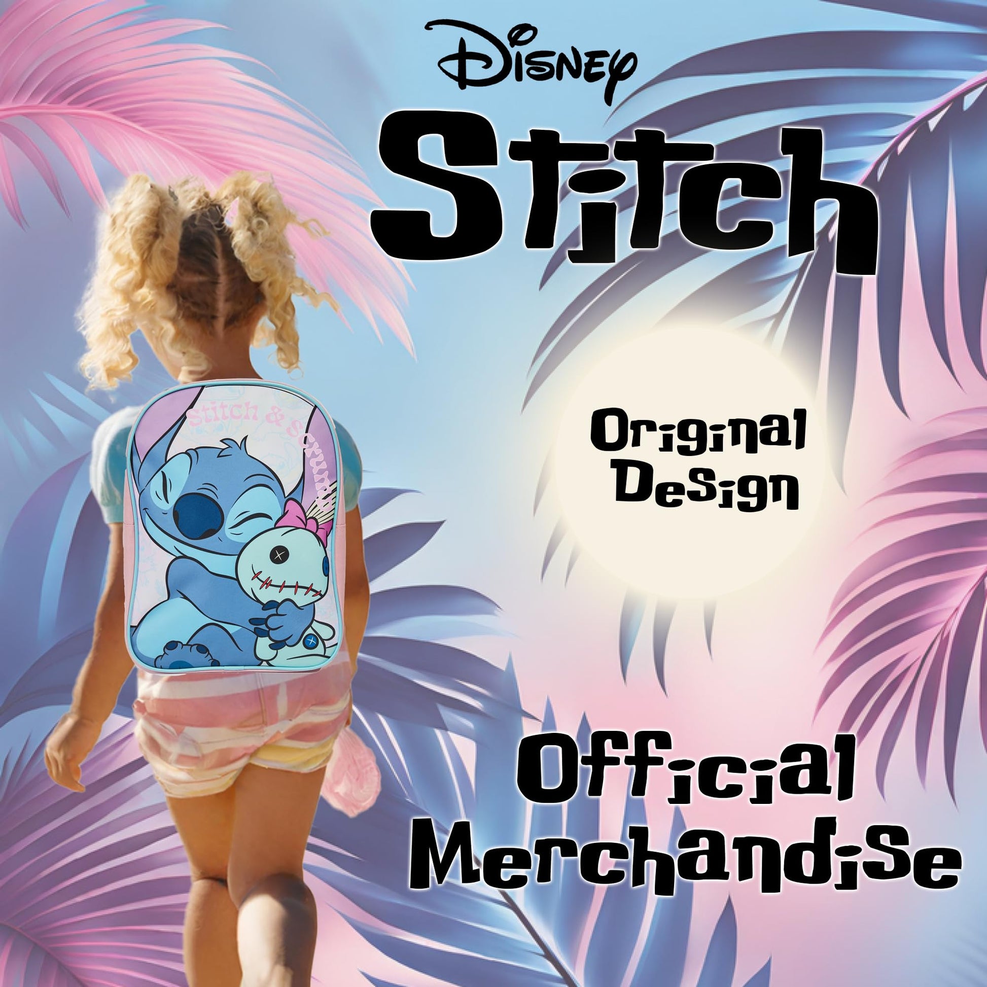 Stitch Stitch Basic Bp Backpacks Pink One Size - My Little Legends