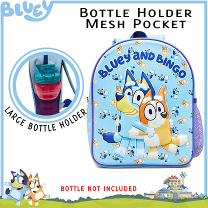 Bluey & Bingo Backpack Kids School Bag Childrens Nursery Travel Toys Rucksack for Boys & Girls - My Little Legends