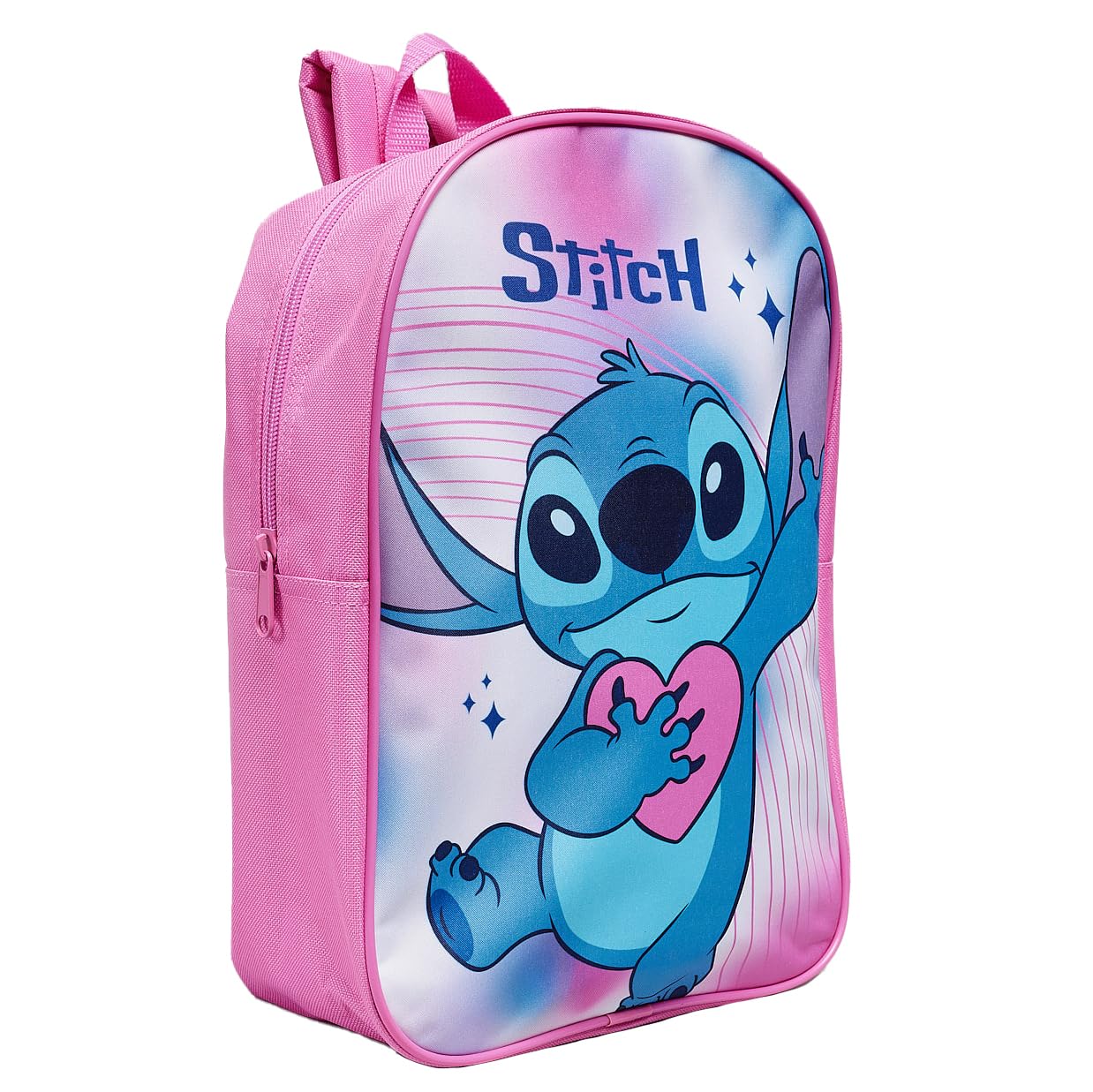 Stitch Tie Dye Backpack Backpacks Pink One Size - My Little Legends
