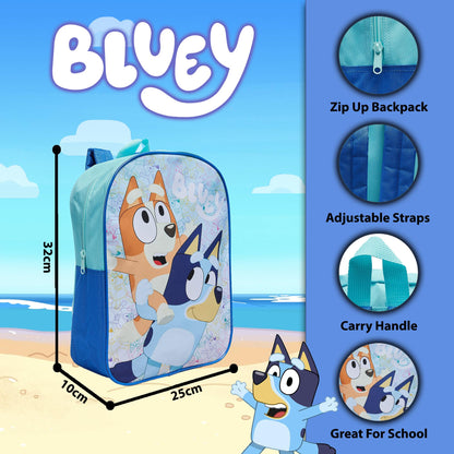 Bluey & Bingo Backpack Kids School Bag Childrens Boys & Girls Nursery Rucksack - My Little Legends