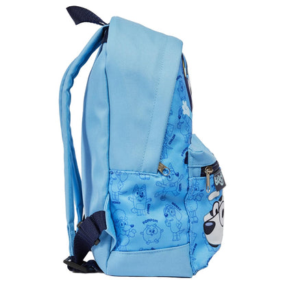 Bluey Backpack Kids School Bag Childrens Boys & Girls Nursery Rucksack, Bingo, Coco & Chloe Print - My Little Legends