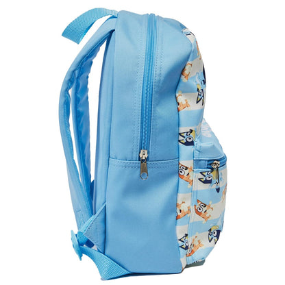 Bluey & Bingo Kids Backpack Lunch Bag Pencil Case & Water Bottle Set Childrens Nursery Rucksack - My Little Legends