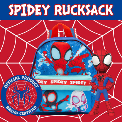 Marvel Spidey And His Amazing Friends Kids Backpack Spiderman Childrens School Bag Boys & Girls Rucksack - My Little Legends