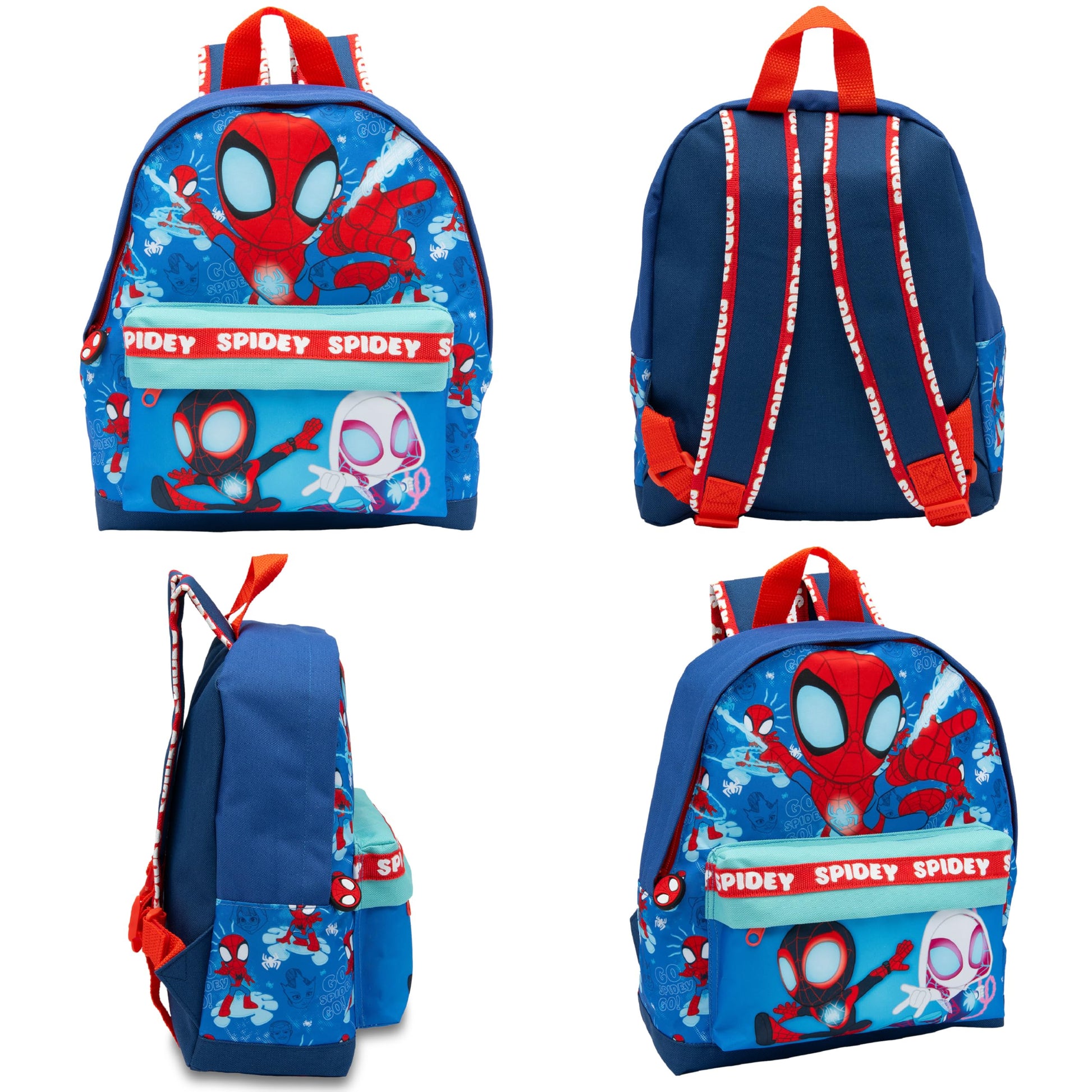 Marvel Spidey And His Amazing Friends Kids Backpack Spiderman Childrens School Bag Boys & Girls Rucksack - My Little Legends