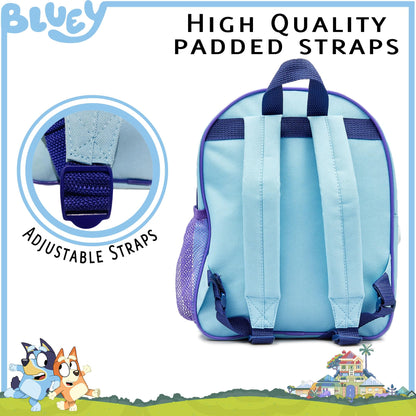 Bluey & Bingo Backpack Kids School Bag Childrens Nursery Travel Toys Rucksack for Boys & Girls - My Little Legends