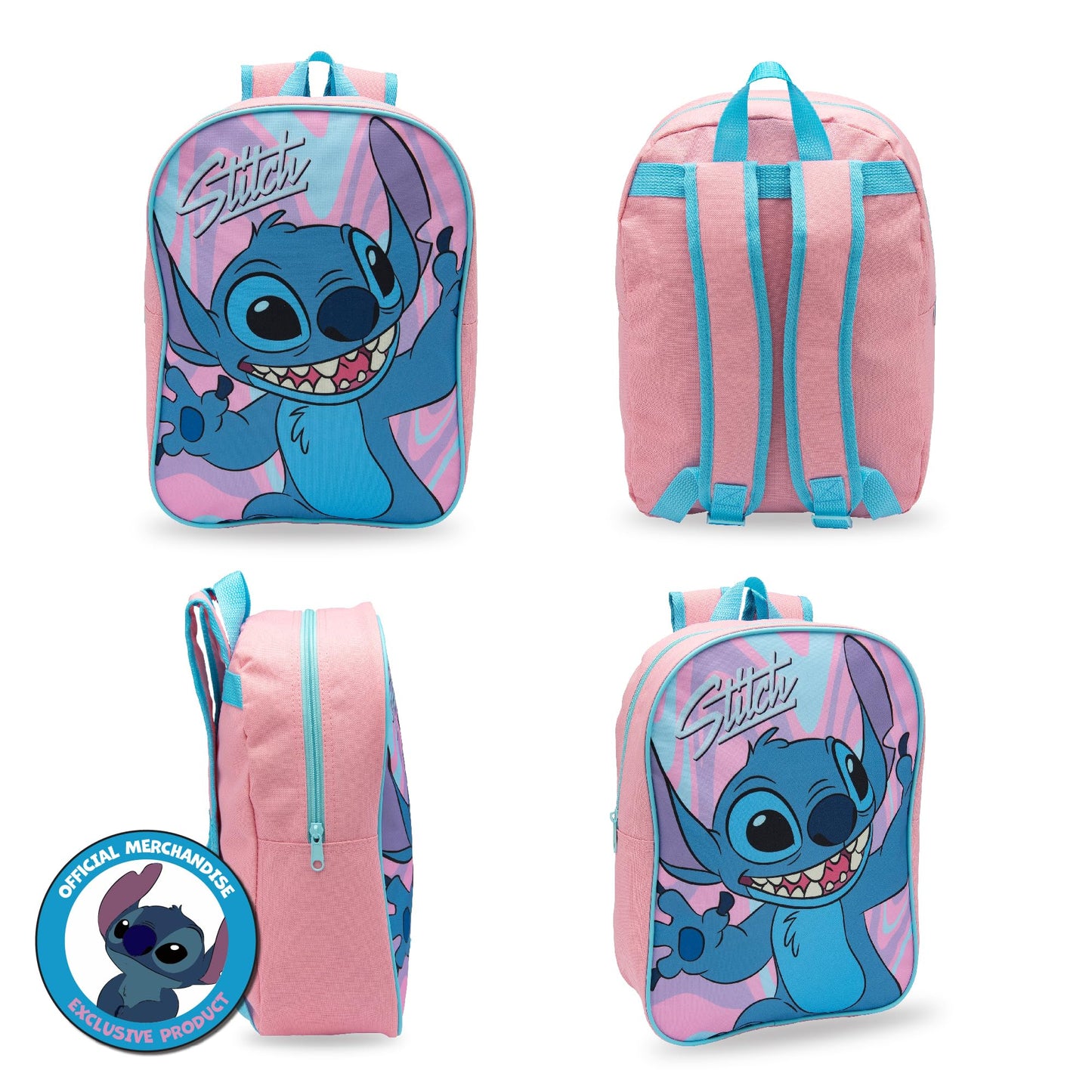 Disney Lilo & Stitch Girls Backpack Kids School Bag Childrens Rucksack - My Little Legends