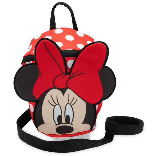 Disney Toddler Backpack with Reins, Minnie Mouse Backpack Reins for Kids, Child Harness Toddler Reins 1-3 Years - Red - My Little Legends