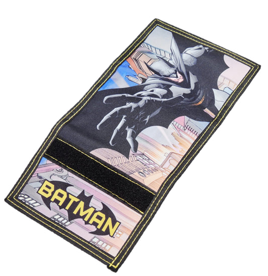 William Lamb Unisex Kid's Batman Wallet Tri-Fold, Black, One Size - My Little Legends