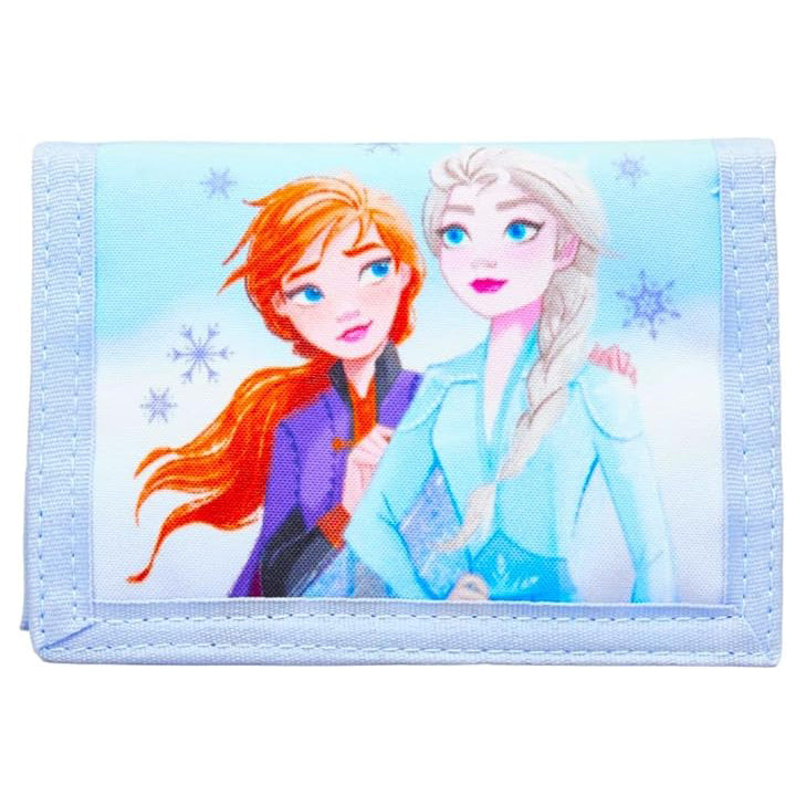 Frozen Believe in The Journey Tri-Fold Wallet, Blue, One Size - My Little Legends