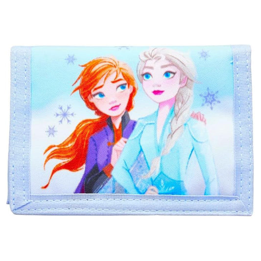 Frozen Believe in The Journey Tri-Fold Wallet, Blue, One Size - My Little Legends