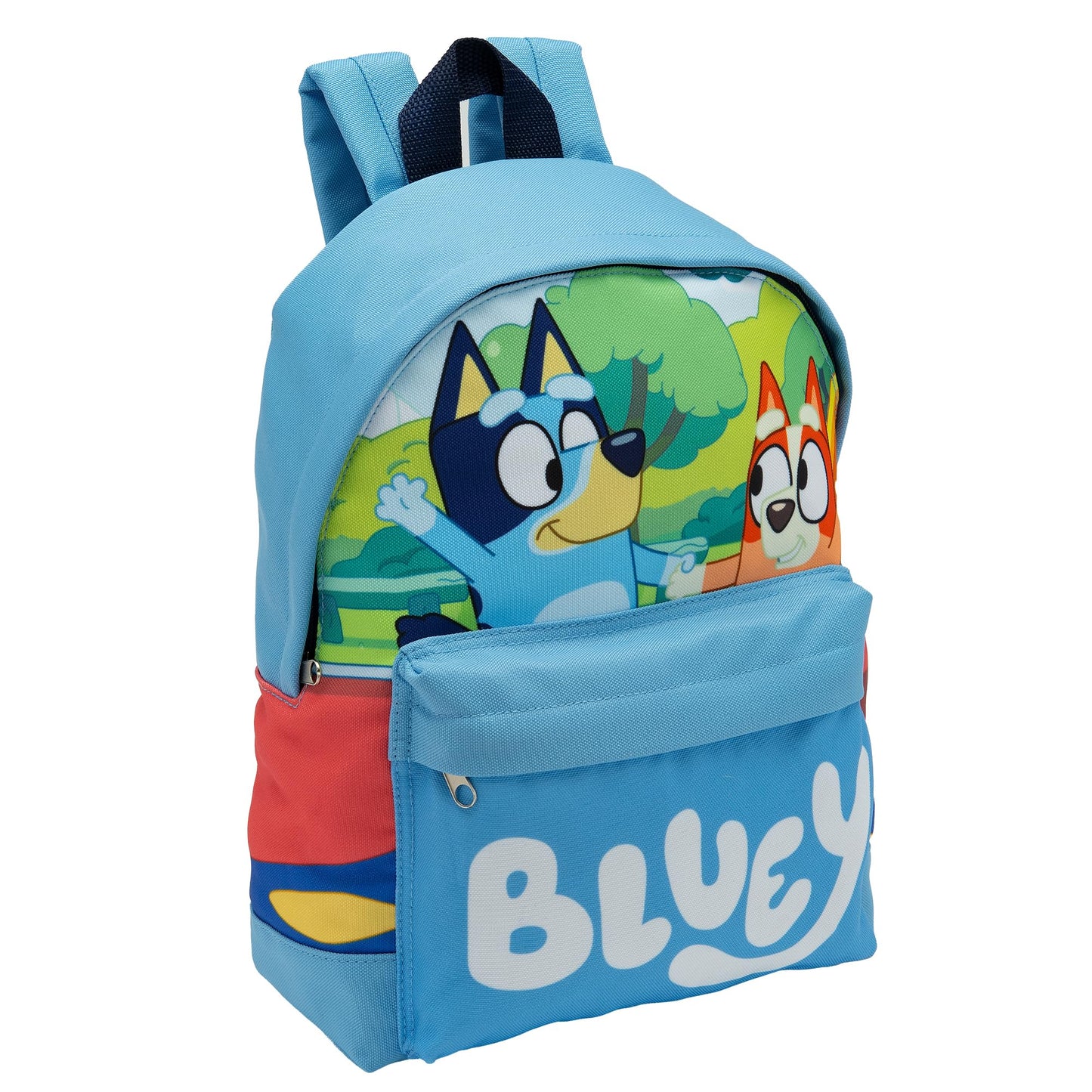Bluey & Bingo Backpack Kids School Bag With Front Pocket Childrens Boys & Girls Nursery Rucksack - My Little Legends