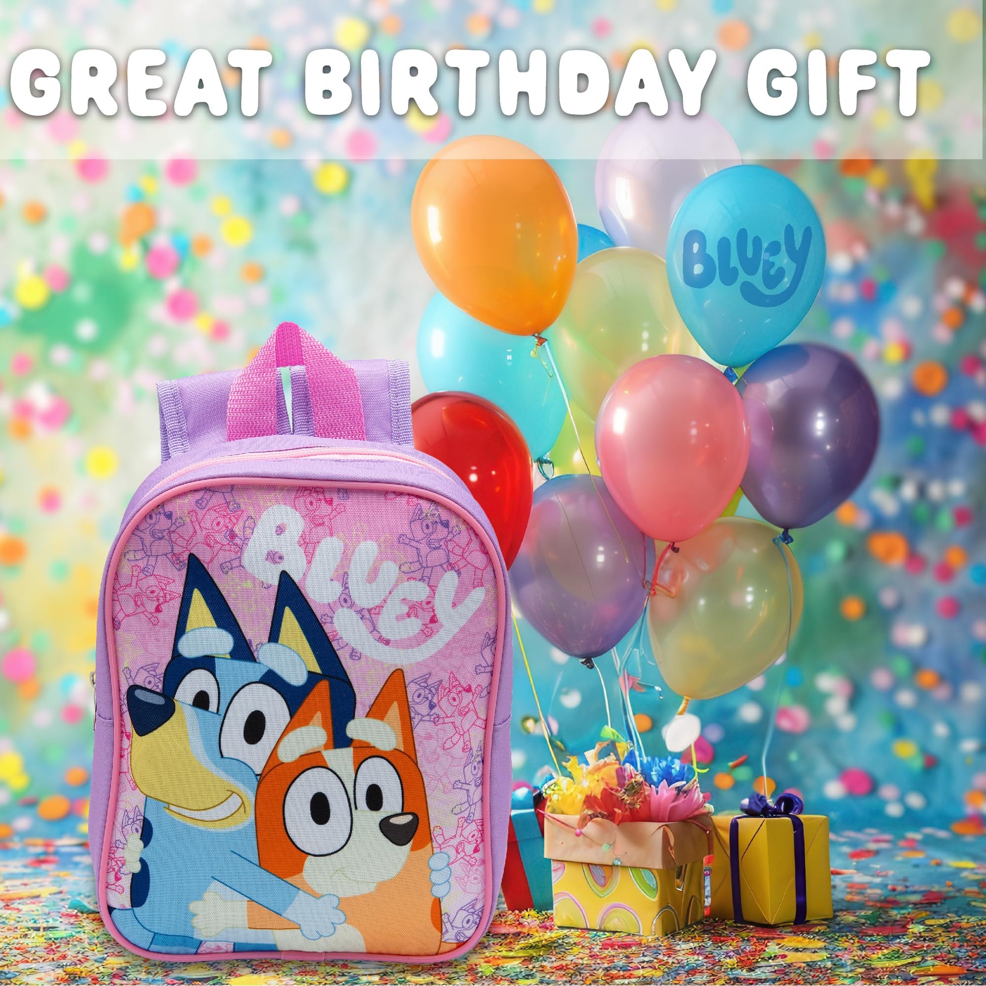 Bluey Kids Backpack Preschool Bag Toddlers Girls Boys Mini Nursery Rucksack - Ages 1-3 years - My Little Legends
