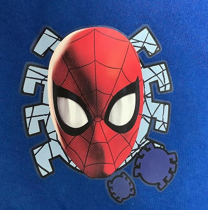 Marvel Spider-Man Boys The Amazing Spider-Man Pyjamas Character Nightwear, Blue/Red, Age 4-10 Years - My Little Legends