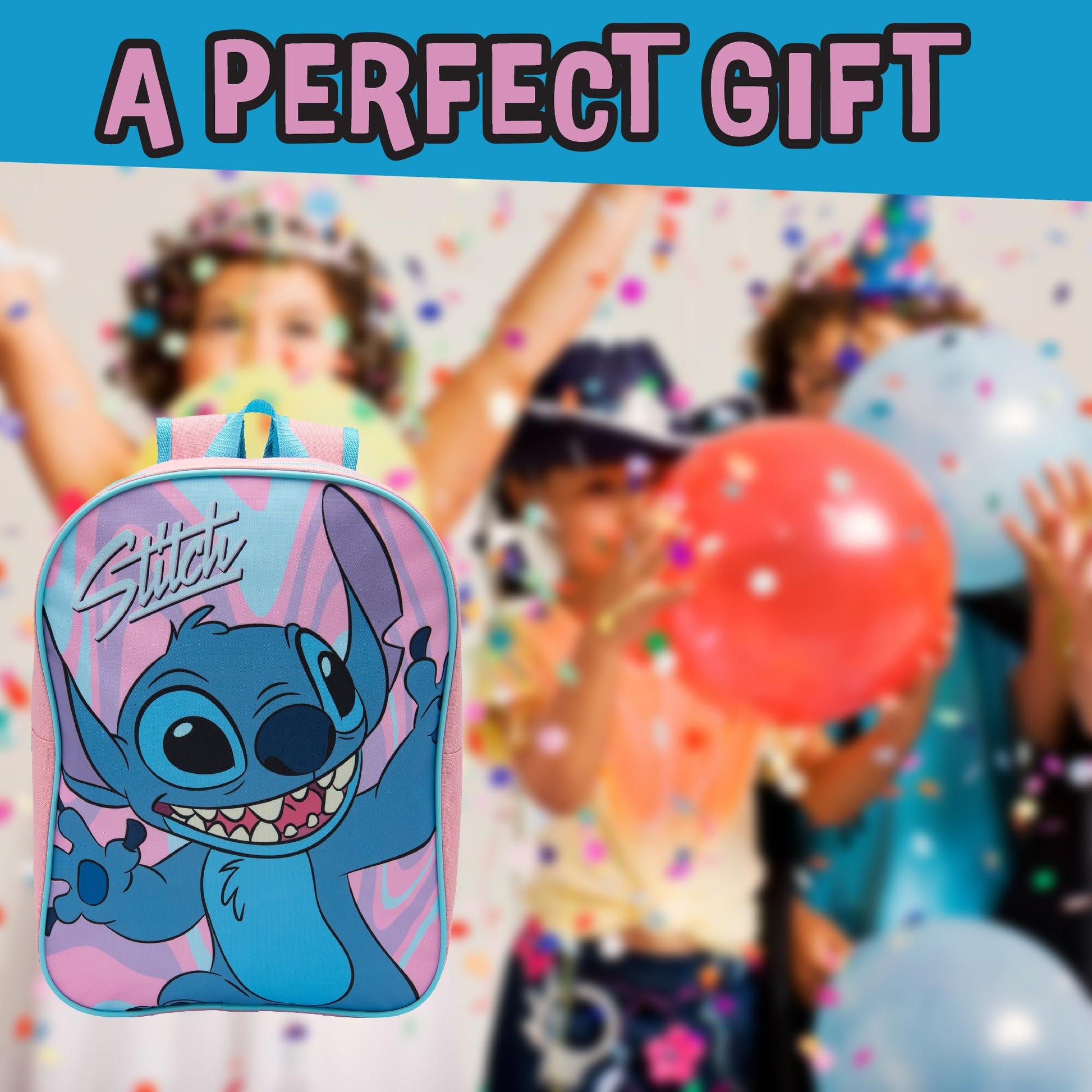 Disney Lilo & Stitch Girls Backpack Kids School Bag Childrens Rucksack - My Little Legends