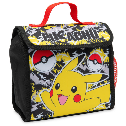 Pokémon Kids Lunch Bag Pikachu Boys & Girls Childrens Thermal Insulated School Nursery Lunchbag - My Little Legends