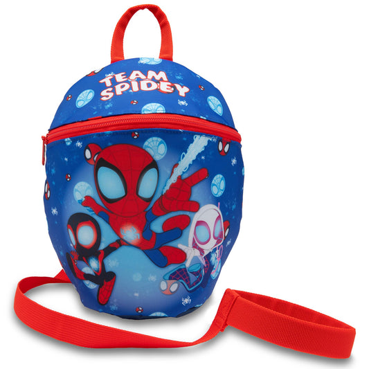 Marvel Spidey And His Amazing Friends Kids Backpack with Reins and Harness Toddler Bag Spiderman Ages 1-3 Years - My Little Legends