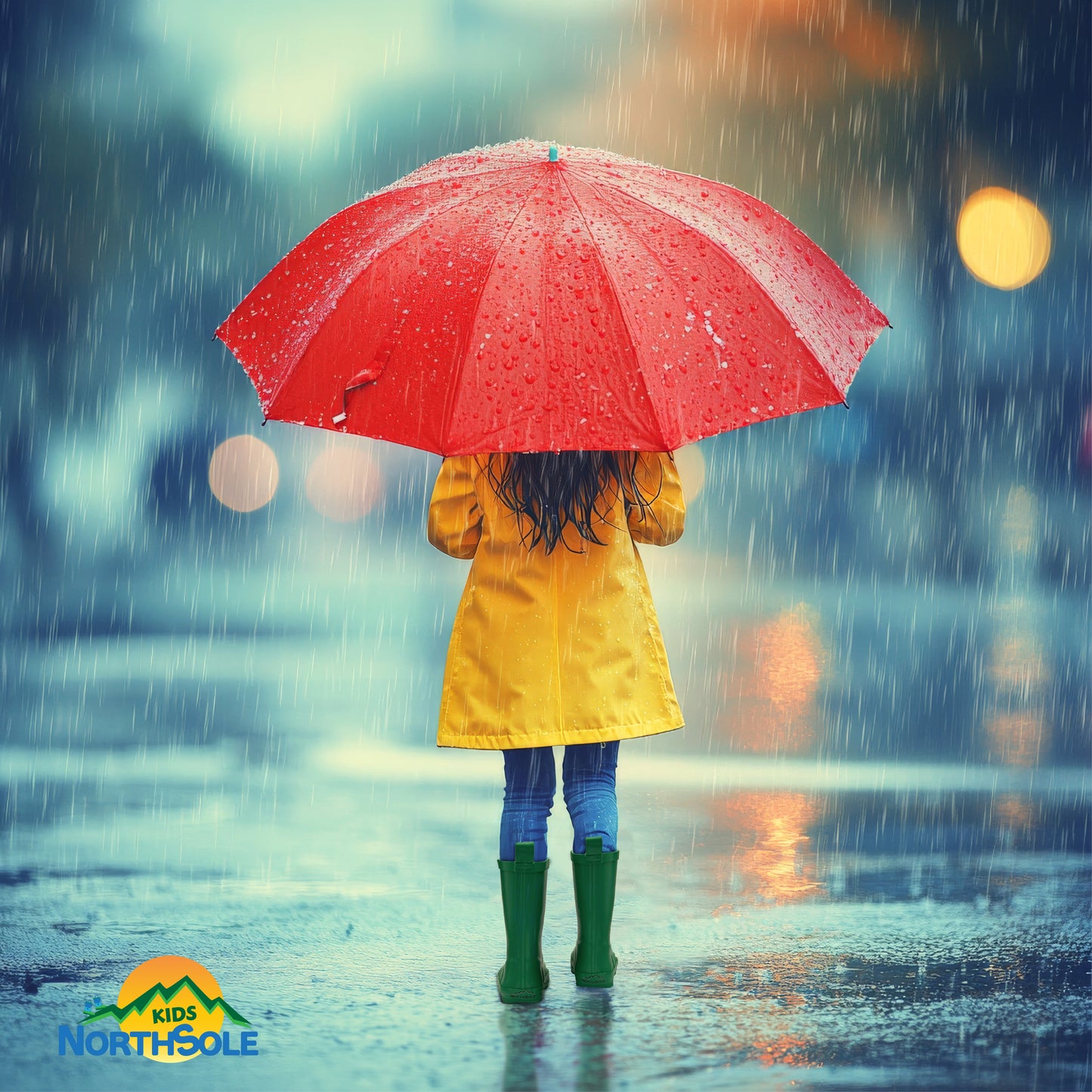 NorthSole Kids Wellies Boys & Girls Rubber Wellington Boots Childrens Welly Sizes 9-2 - My Little Legends
