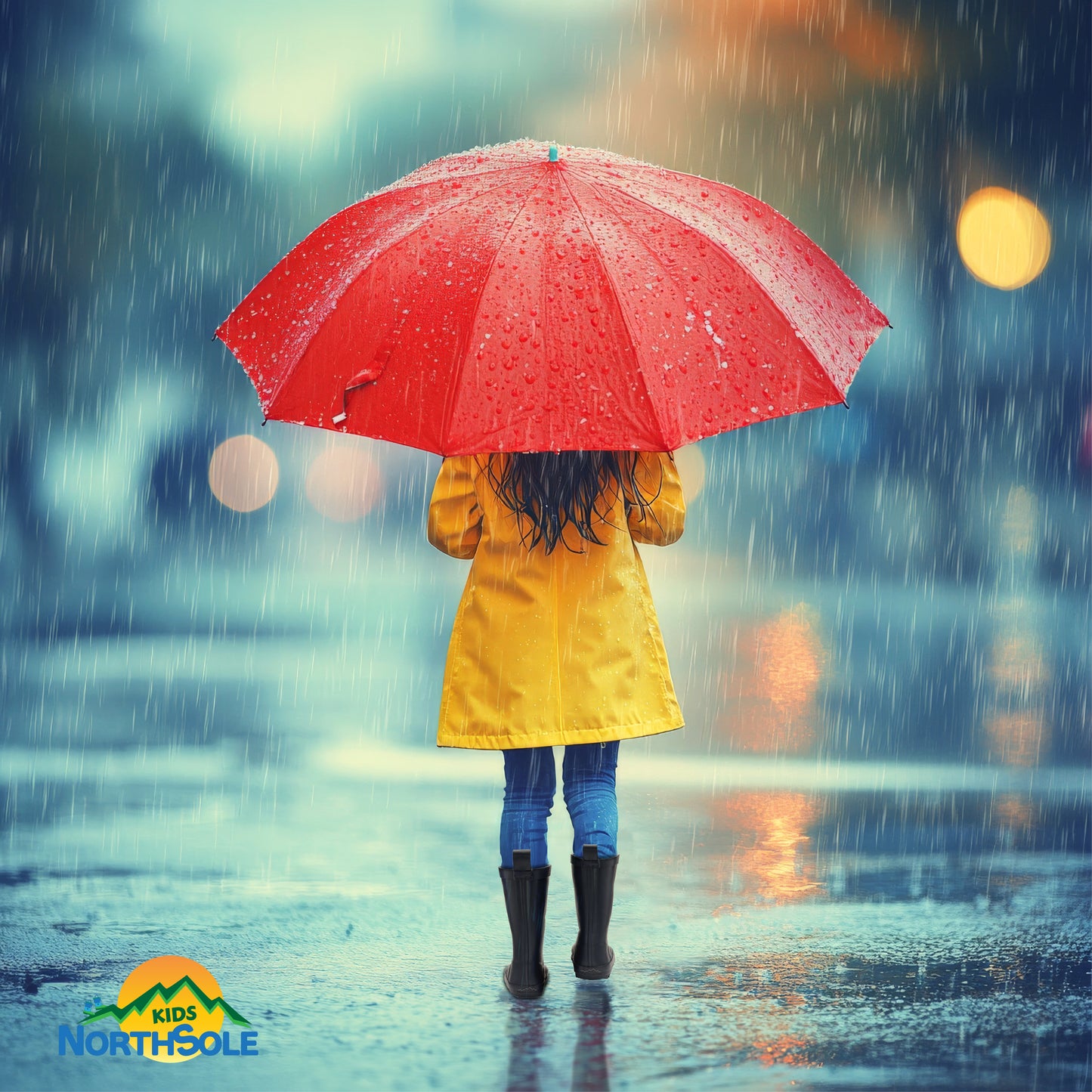 NorthSole Kids Wellies Boys & Girls Rubber Wellington Boots Childrens Welly Sizes 9-2 - My Little Legends