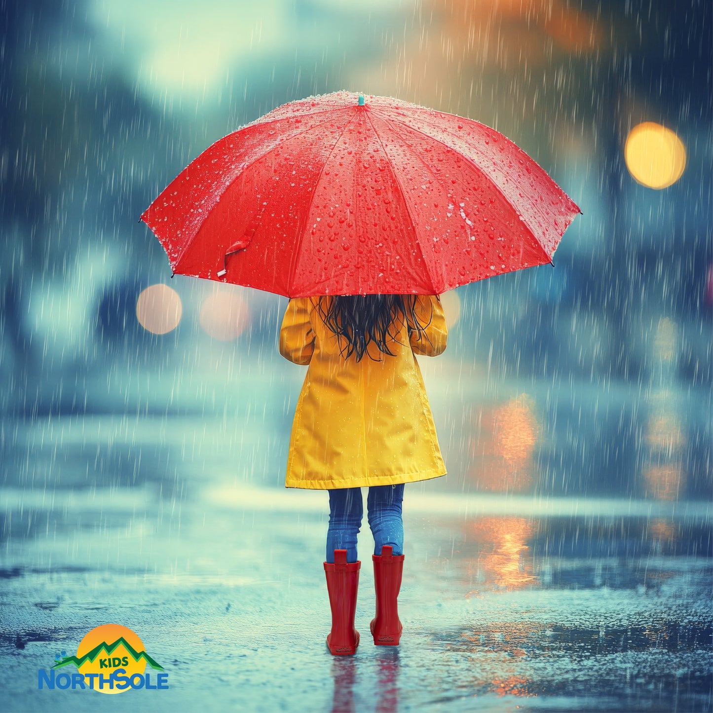 NorthSole Kids Wellies Boys & Girls Rubber Wellington Boots Childrens Welly Sizes 9-2 - My Little Legends