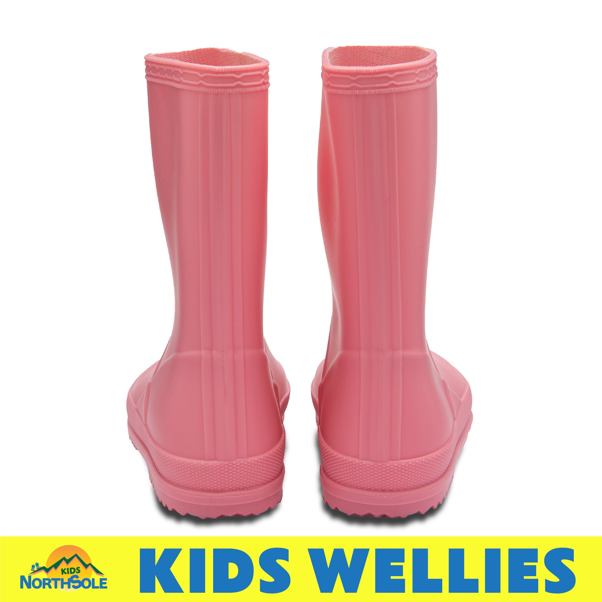 NorthSole Kids Wellies Boys & Girls Wellington Boots Childrens Toddler Welly Sizes 6-2 - My Little Legends