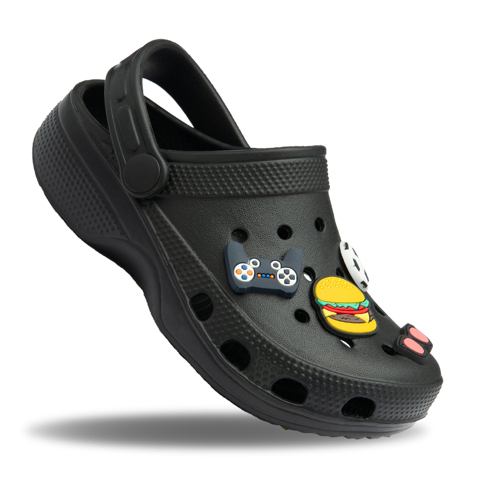 NorthSole Boys Clogs Childrens Sandals with Removable Charms Kids Beach Pool Shoes - My Little Legends