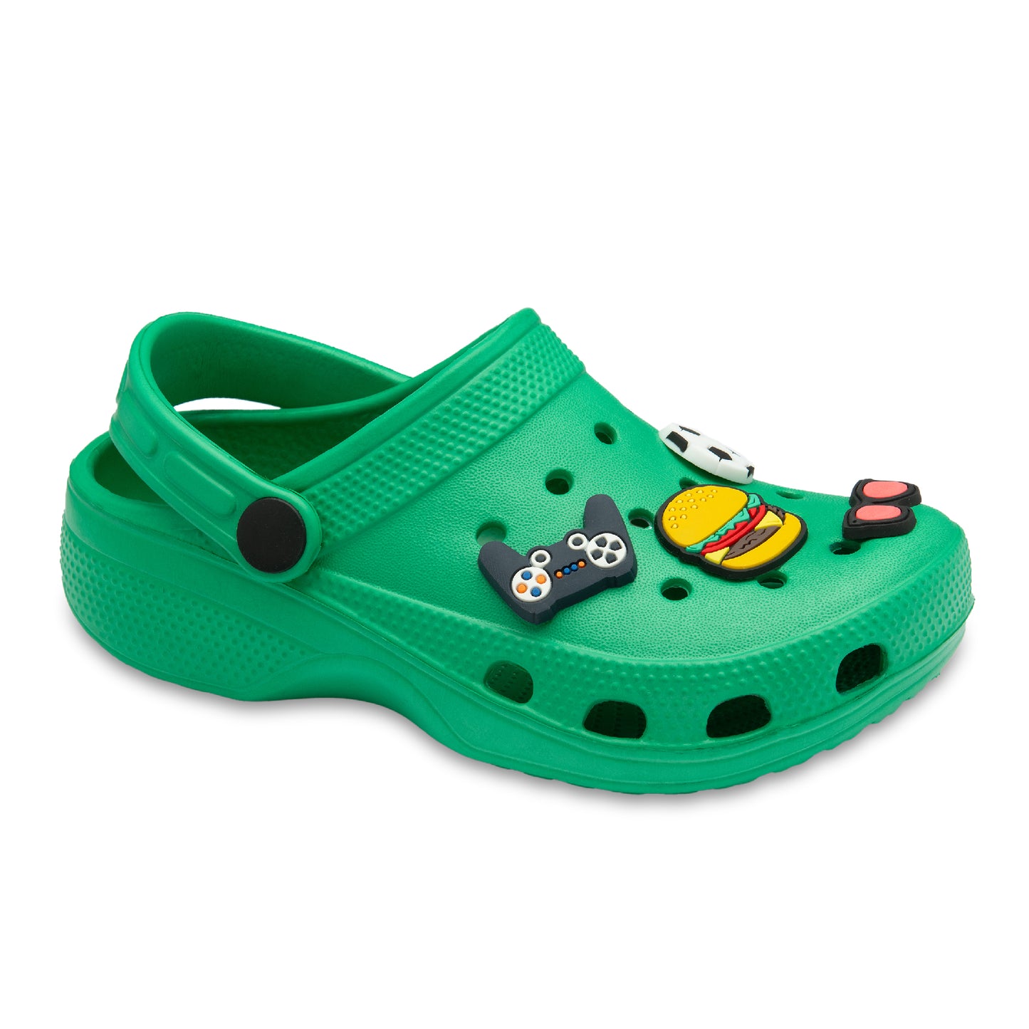 NorthSole Boys Clogs Childrens Sandals with Removable Charms Kids Beach Pool Shoes - My Little Legends