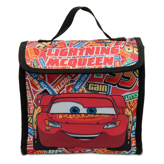 Disney Cars Kids Lunch Bag Lightning McQueen Boys Childrens Thermal Insulated School Nursery Lunchbag - My Little Legends