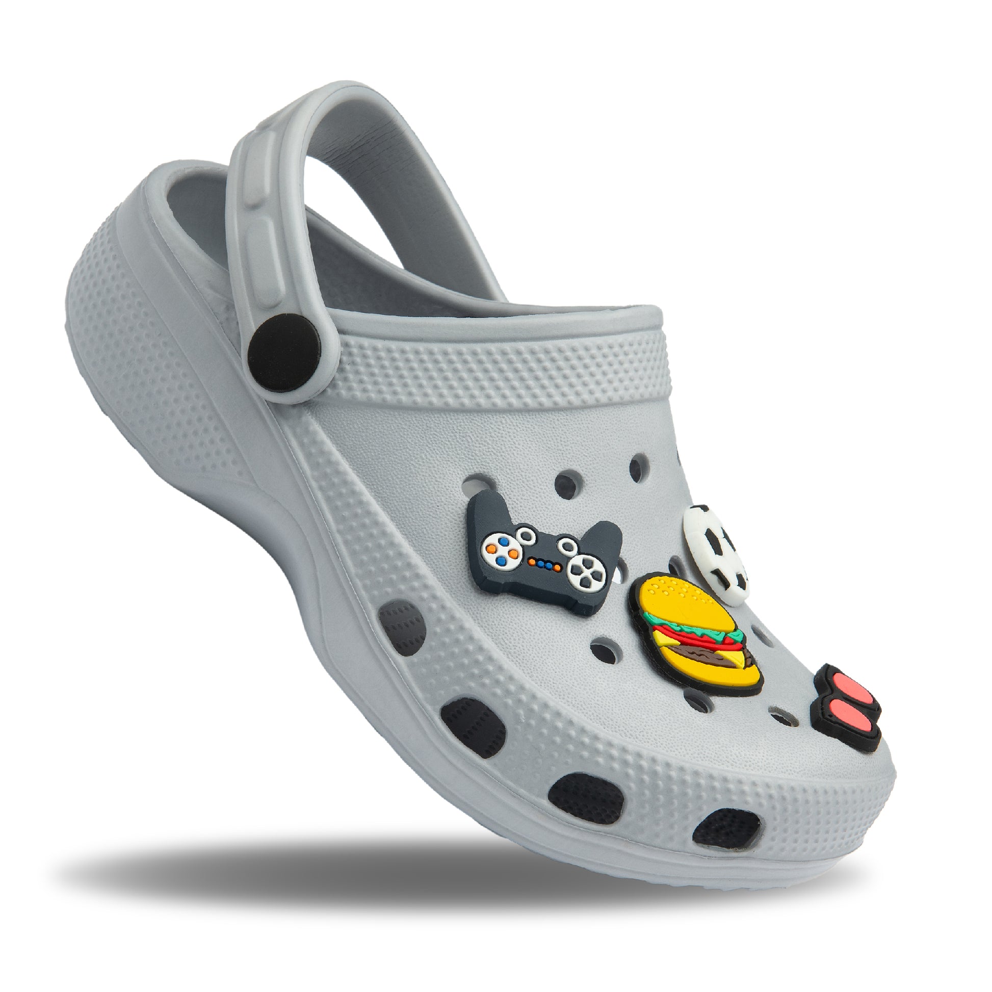 NorthSole Boys Clogs Childrens Sandals with Removable Charms Kids Beach Pool Shoes - My Little Legends