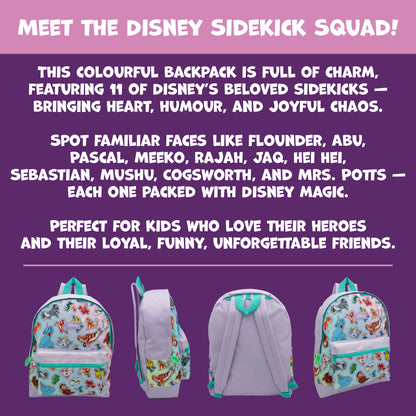 Disney Girls Backpack Kids School Bag Nursery Children’s Rucksack Lunch Book Bag Featuring Sidekick Characters - My Little Legends