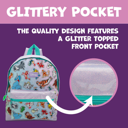Disney Girls Backpack Kids School Bag Nursery Children’s Rucksack Lunch Book Bag Featuring Sidekick Characters - My Little Legends